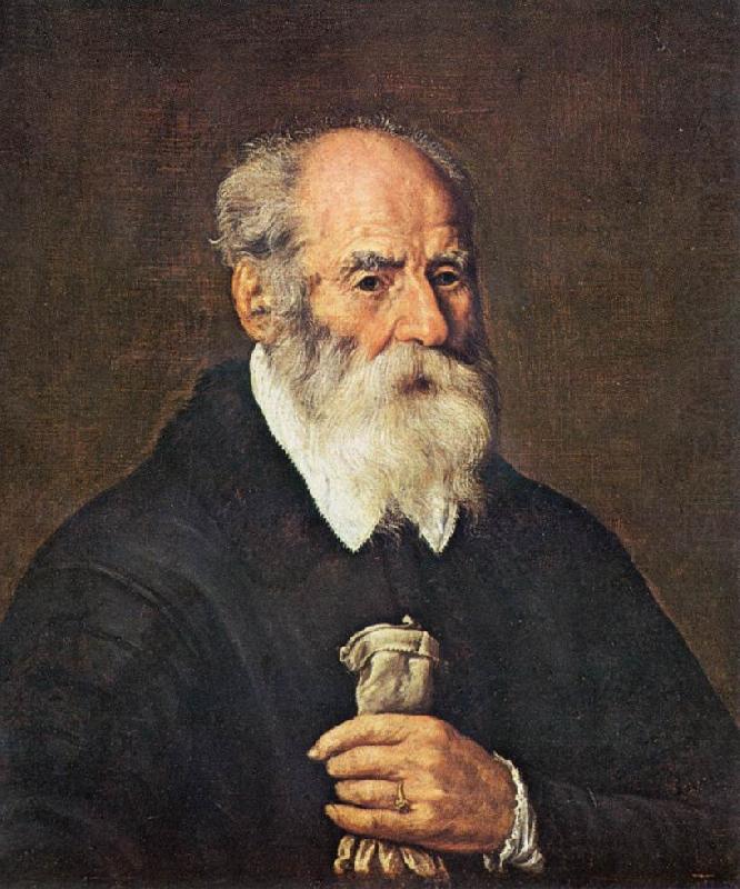 BASSETTI, Marcantonio Portrait of an Old Man with Gloves 22 china oil painting image